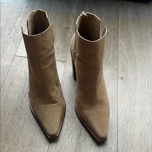 Vince Camuto Tortilla True Suede Booties